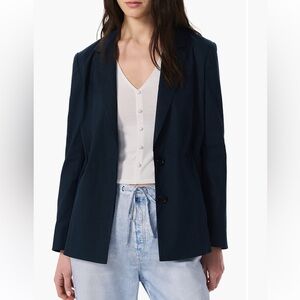 NWT Rag and Bone Navy Blazer Spencer Linen